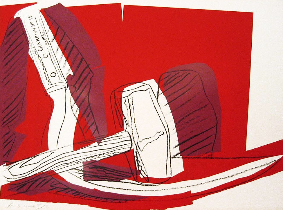 Andy Warhol | Hammer and Sickle 162 | 1977 | Image of Artists' work.