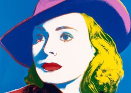 Andy Warhol | Ingrid Bergman | With Hat 315 | 1983 | Image of Artists' work.