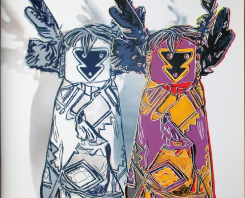 Andy Warhol | Cowboys and Indians | Kachina Dolls 381 | 1986 | Image of Artists' work.