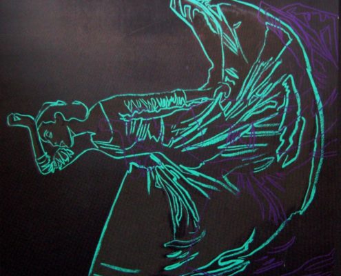 Andy Warhol | Letter to the World | The Kick 389 | 1986 | Image of Artists' work.