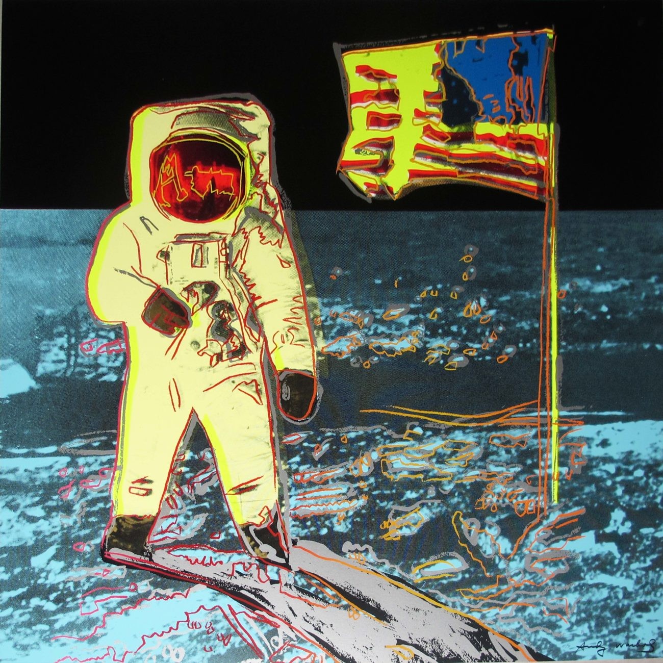Andy Warhol | Moonwalk 404 | 1987 | Image of Artists' work.