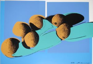 Andy Warhol | Space Fruit | Cantaloupes 201 | 1979 | Image of Artists' work.