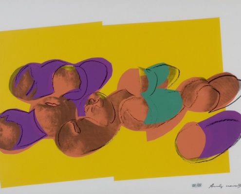 Andy Warhol | Space Fruit | Peaches 202 | 1979 | Image of Artists' work.