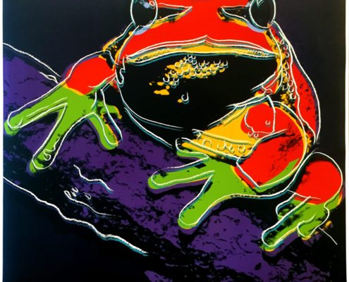 Andy Warhol | Endangered Species | Pine Barrens Tree Frog 294 | 1983 | Image of Artists' work.