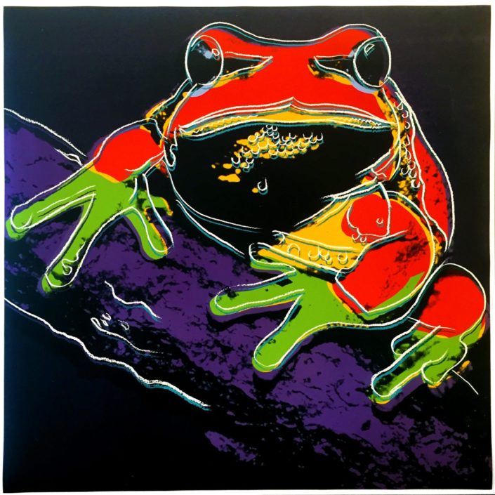Andy Warhol | Endangered Species | Pine Barrens Tree Frog 294 | 1983 | Image of Artists' work.