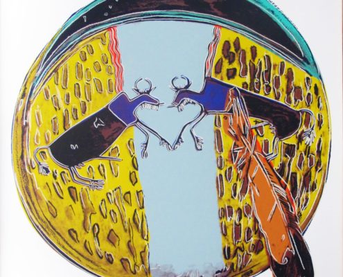 Andy Warhol | Cowboys and Indians | Plains Indian Shield 382 | 1986 | Image of Artists' work.