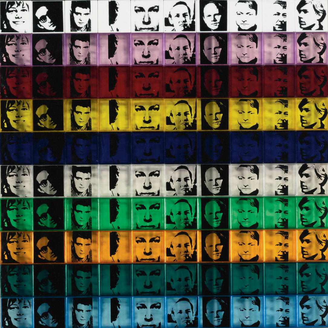 Andy Warhol | Portraits of the Artists 17 | 1967 | Image of Artists' work.