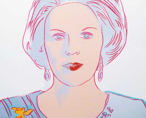 Andy Warhol | Reigning Queens | Queen Beatrix Of The Netherlands 339 | 1985 | Image of Artists' work.