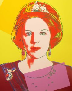 Andy Warhol | Reigning Queens | Queen Beatrix Of The Netherlands 340 | 1985 | Image of Artists' work.