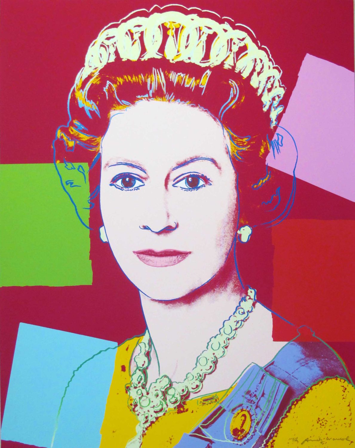 Andy Warhol | Reigning Queens | Queen Elizabeth II Of The United ...