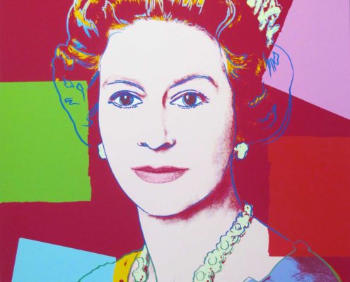 Andy Warhol | Reigning Queens | Queen Elizabeth II Of The United Kingdom 334 | 1985 | Image of Artists' work.