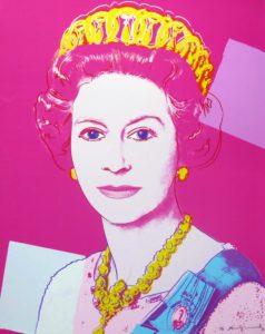 Andy Warhol | Reigning Queens | Queen Elizabeth II Of The United Kingdom 336 | 1985 | Image of Artists' work.