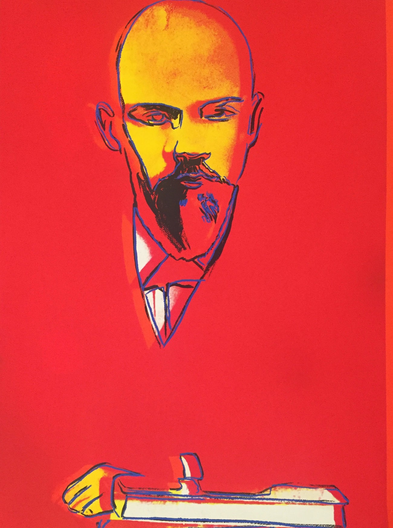 Andy Warhol | Red Lenin 403 | 1987 | Image of Artists' work.