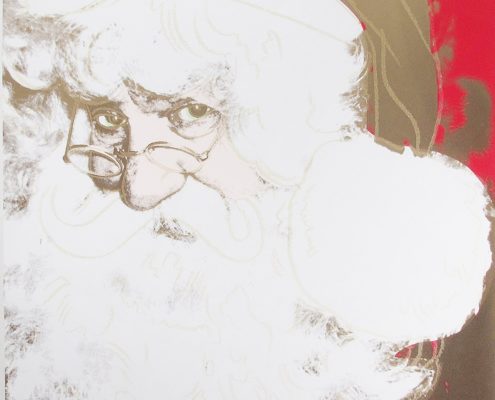 Andy Warhol | Myths | Santa Claus 266 | 1981 | Image of Artists' work.