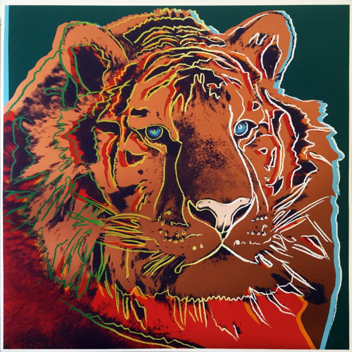 Andy Warhol | Endangered Species | Siberian Tiger 297 | 1983 | Image of Artists' work.