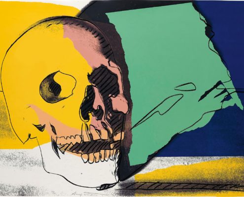 Andy Warhol | Skull 158 | 1976 | Image of Artists' work.