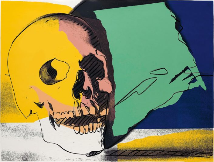 Andy Warhol | Skull 158 | 1976 | Image of Artists' work.