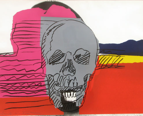 Andy Warhol | Skull 159 | 1976 | Image of Artists' work.