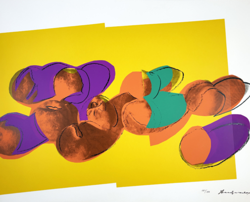 Andy Warhol | Space Fruit | Peaches, II.202 | 1979