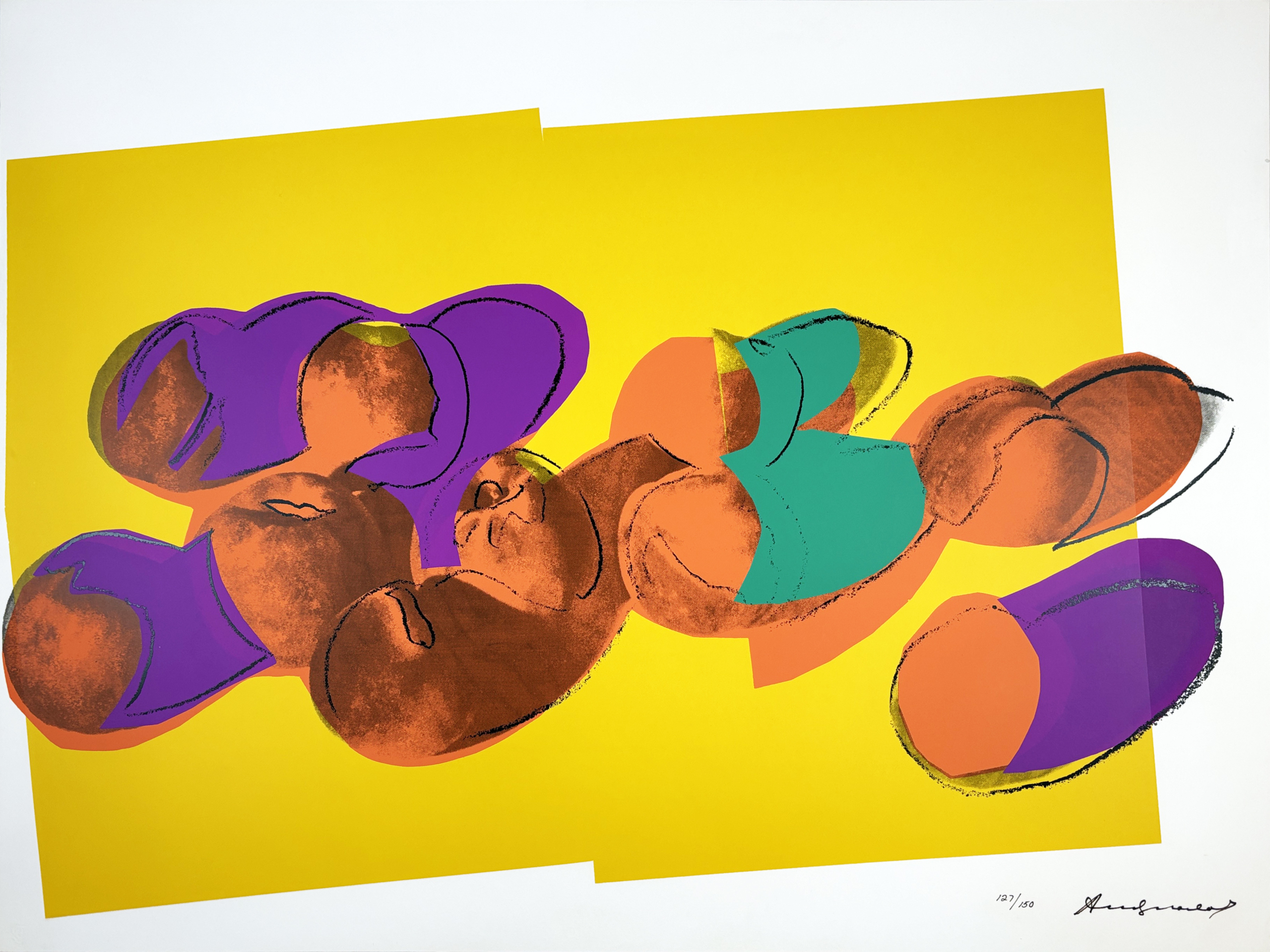 Andy Warhol | Space Fruit | Peaches, II.202 | 1979