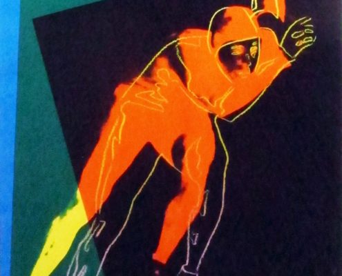Andy Warhol | Speed Skater 303 | 1983 | Image of Artists' work.