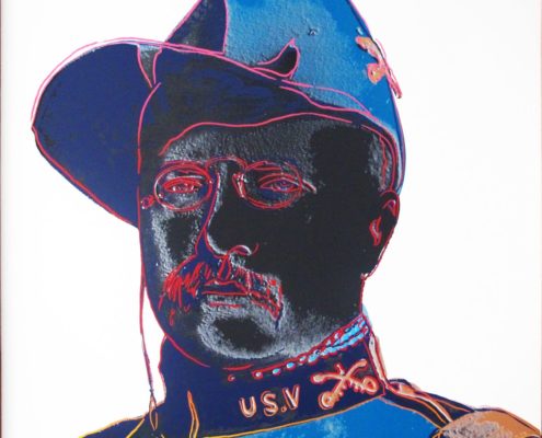 Andy Warhol | Cowboys and Indians | Teddy Roosevelt 386 | 1986 | Image of Artists' work.