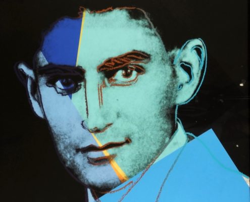 Andy Warhol | Ten Portraits of Jews of the Twentieth Century | Frank Kafka 226 | 1980 | Image of Artists' work.