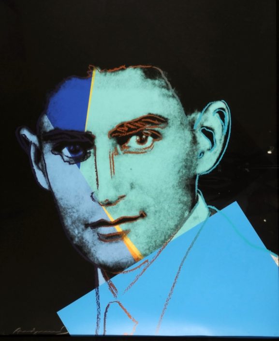 Andy Warhol | Ten Portraits of Jews of the Twentieth Century | Frank Kafka 226 | 1980 | Image of Artists' work.