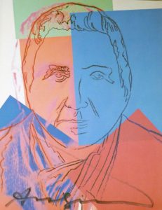 Andy Warhol | Ten Portraits of Jews of the Twentieth Century | Gertrude Stein 227 | 1980 | Image of Artists' work.