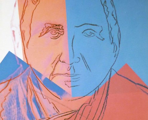 Andy Warhol | Ten Portraits of Jews of the Twentieth Century | Gertrude Stein 227 | 1980 | Image of Artists' work.