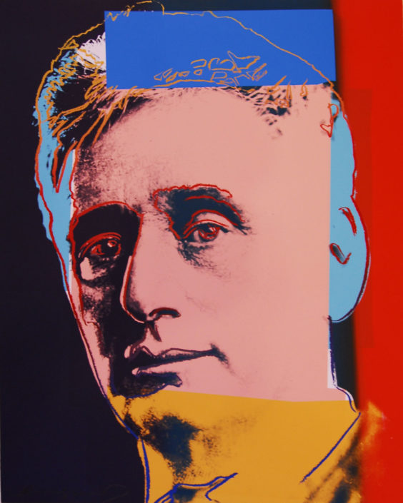 Andy Warhol | Ten Portraits of Jews of the Twentieth Century | Louis Brandeis 230 | 1980 | Image of Artists' work.