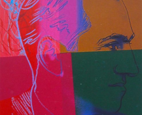 Andy Warhol | Ten Portraits of Jews of the Twentieth Century | George Gershwin 231 | 1980 | Image of Artists' work.