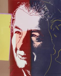 Andy Warhol | Ten Portraits of Jews of the Twentieth Century | Golda Meir 233 | 1980 | Image of Artists' work.
