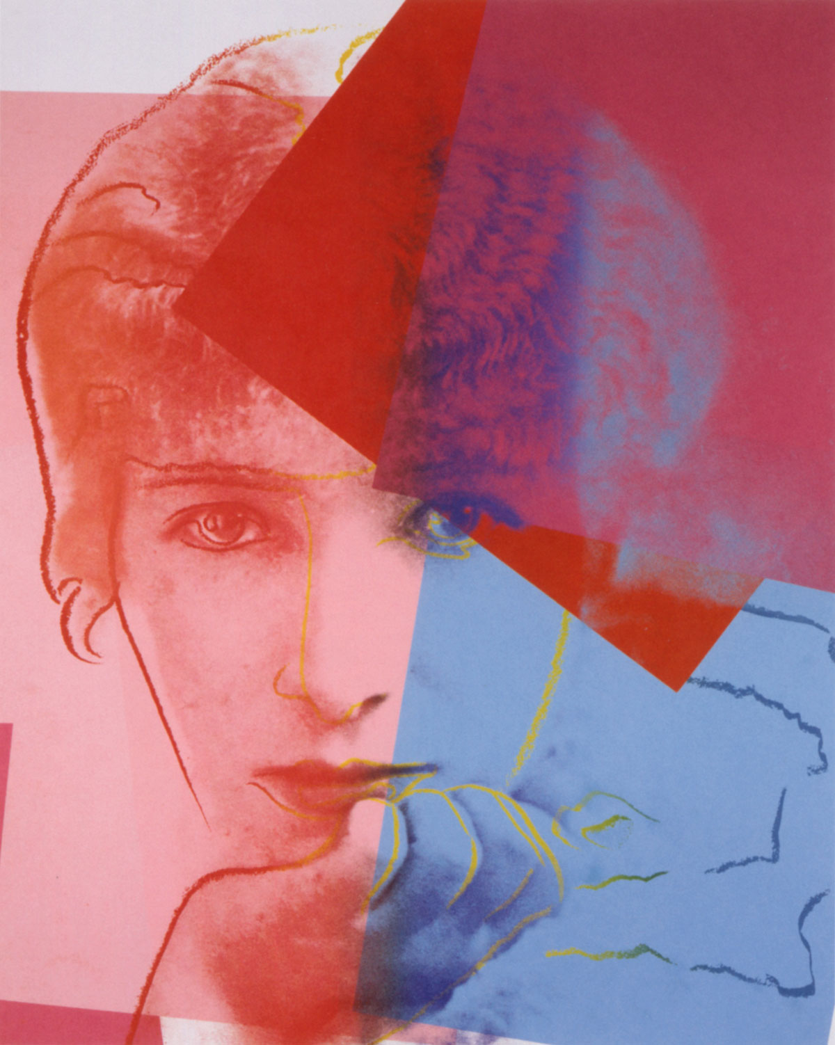 Andy Warhol | Ten Portraits of Jews of the Twentieth Century | Sarah Bernhardt 234 | 1980 | Image of Artists' work.