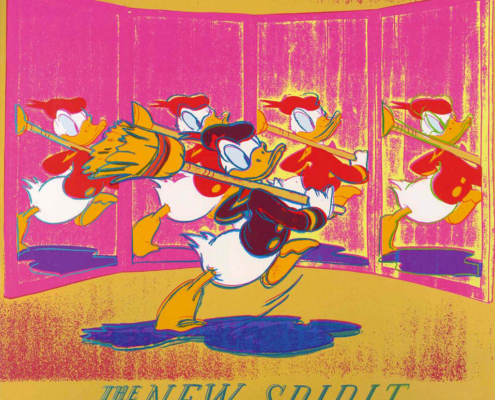 Andy Warhol | Ads | The New Spirit | Donald Duck | II.357 | 1985