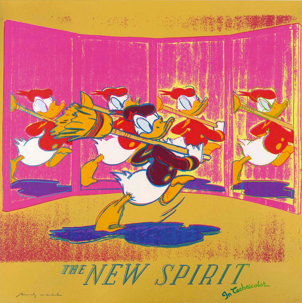 Andy Warhol | Ads | The New Spirit | Donald Duck | II.357 | 1985