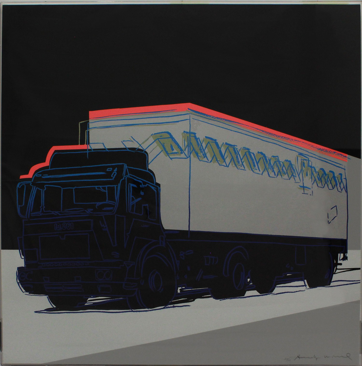 Andy Warhol | Truck 370 | 1985 | Image of Artists' work.
