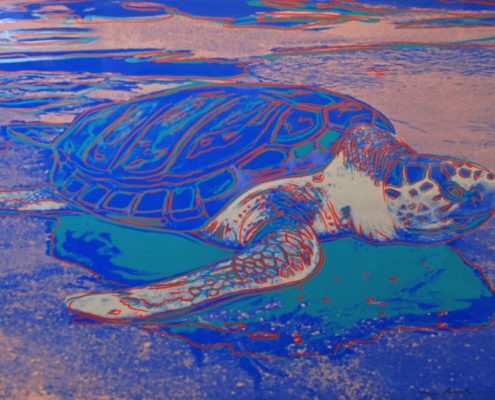 Andy Warhol | Turtle 360A | 1985 | Image of Artists' work.