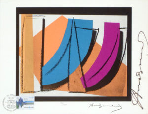 Andy Warhol | U.N Stamp 185 | 1979 | Image of Artists' work.