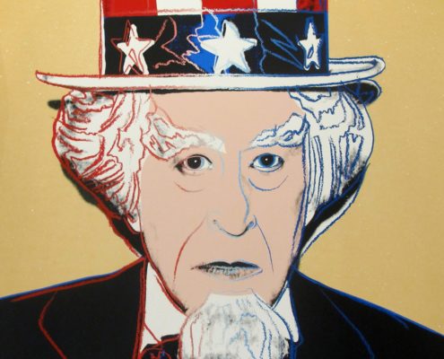 Andy Warhol | Myths | Uncle Sam 259 | 1981 | Image of Artists' work.