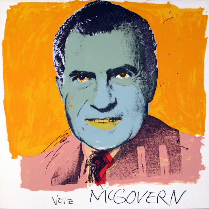 Andy Warhol | Vote McGovern 841 | 1972 | Image of Artists' work.