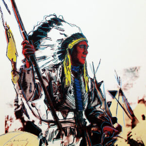 Andy Warhol | War Bonnet Indian | 1986