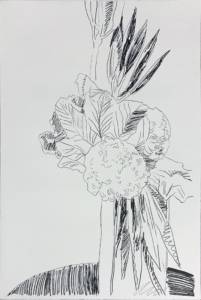 Andy Warhol | Flowers | Black & White | 100 | 1974 | Image of Artists' work.