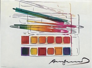 Andy Warhol | Watercolor Paint Kit with Brushes 288 | 1982 | Image of Artists' work.