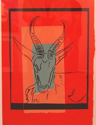 Andy Warhol | Sommering Gazelle | Vanishing Animals | 1986 | Image of Artists' work.