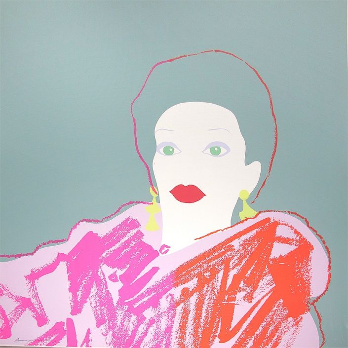 Andy Warhol | Ads | Blackglama | Judy Garland 351 | 1985 | Image of Artists' work.