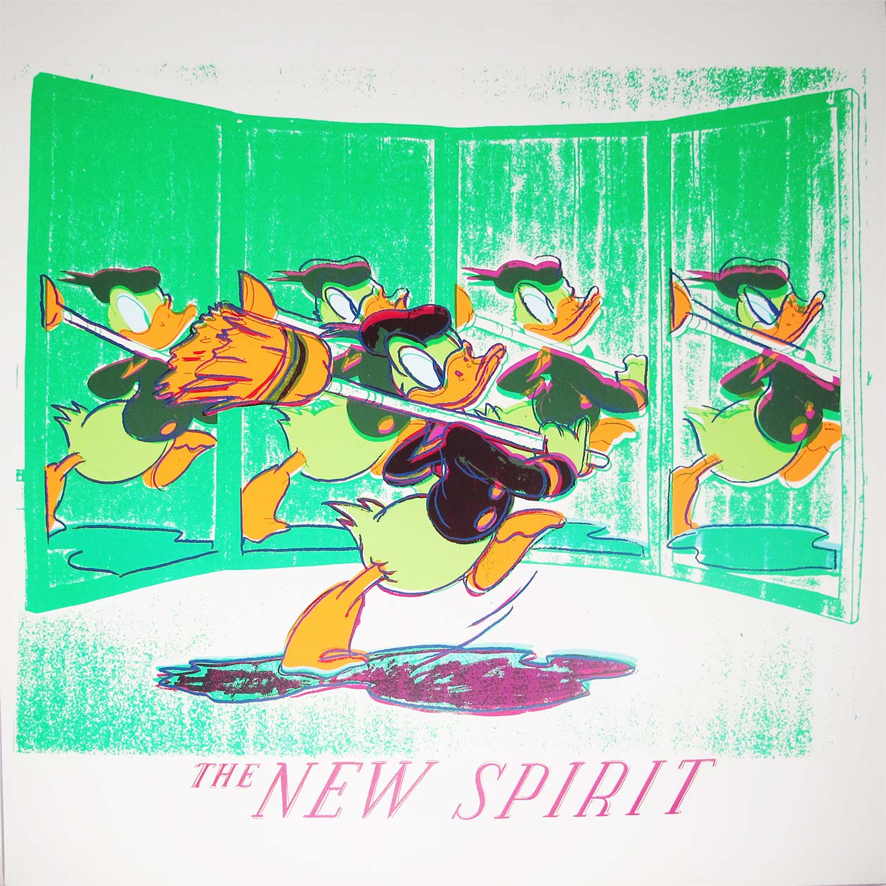 Andy Warhol | The New Spirit | Donald Duck | 1985 | Hamilton-Selway