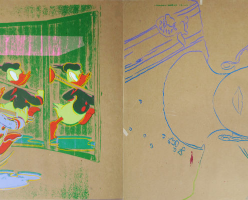 Andy Warhol | Anniversary Donald Duck | 1985