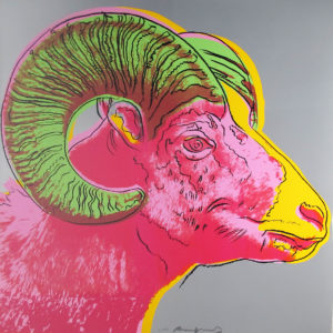 Andy Warhol | Endangered Species | Bighorn Ram | 1983