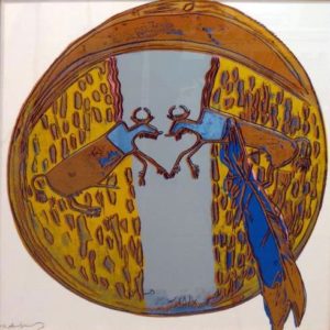 Andy Warhol | Cowboys and Indians | Plains Indian Shield 382 | 1986 | Image of Artists' work.